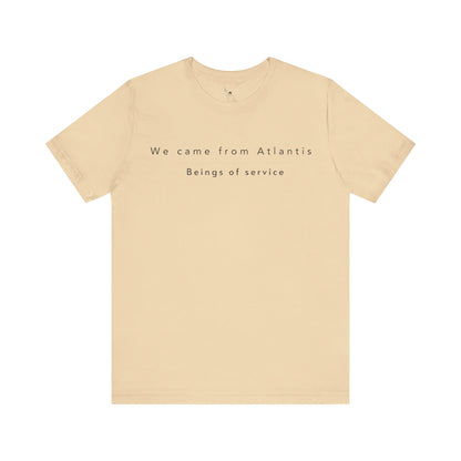 We came from Atlantis